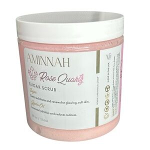 AMINNAH Rose Quartz Sugar Scrub